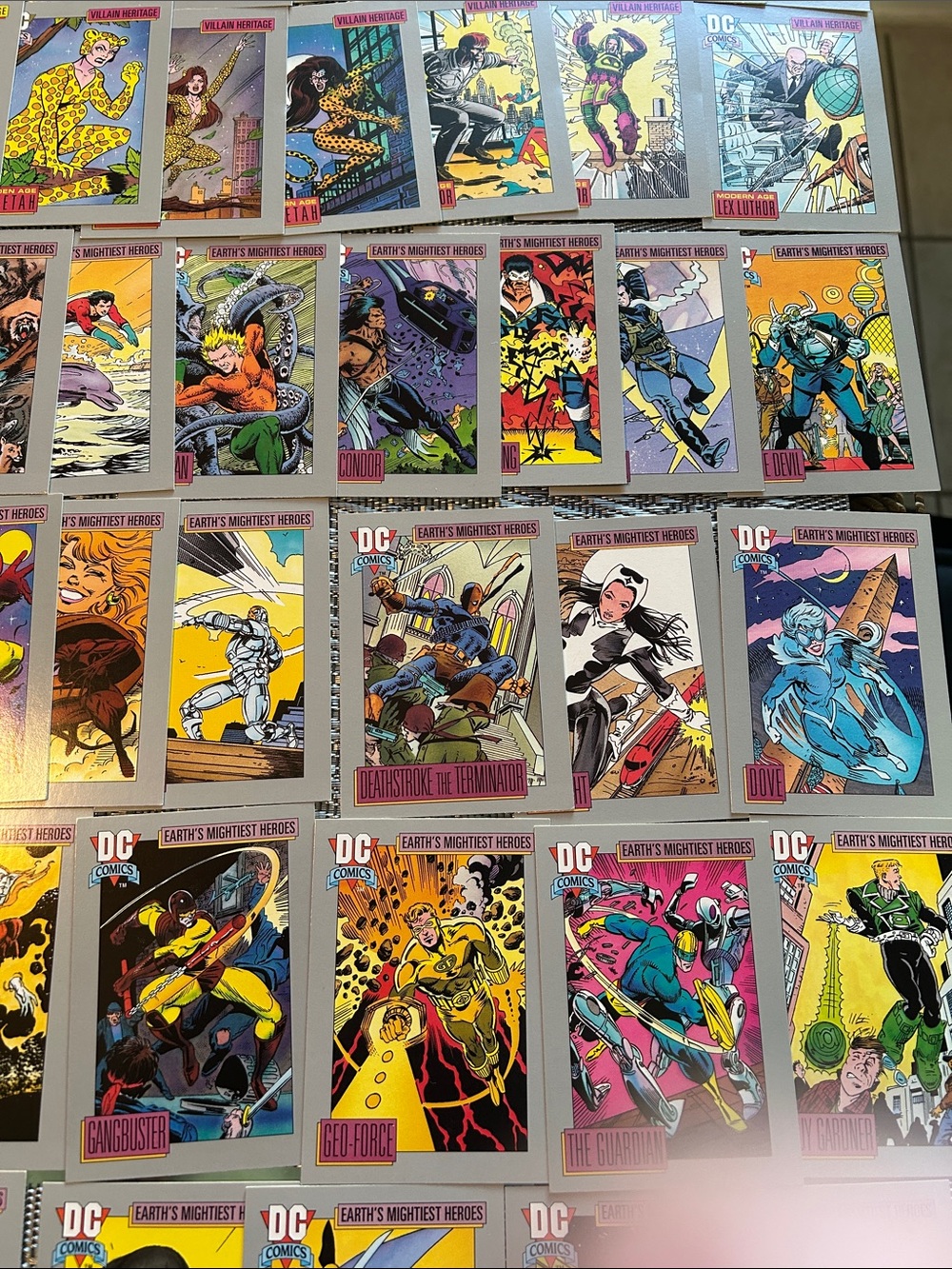 1991 DC Cosmic Cards Inaugural Addition - Picture 5 of 17